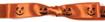 Jack O' Lantern- Mandarin/Black Midori Icon Double Faced Satin