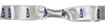 Yacht Alabaster/Navy Midori Icon Double Faced Satin