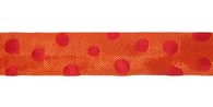 Persimmon/Red Rayon Trimming Ribbon