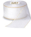Midori White with Gold edges