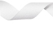 White Midori Herringbone Ribbon