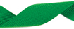 Green Leaf Midori Herringbone Ribbon
