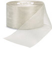 Silver Metallic Organza Ribbon