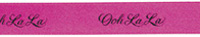  Ooh La La- Bougainvillea/Black Ink
