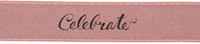 Celebrate- Tea Rose/Black Tidings