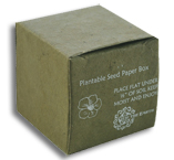 New Aspen Vegetable Dyed Seeded Favor Box